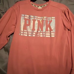VS Pink Long Sleeve Crewneck